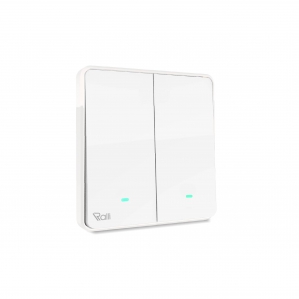 Công tắc cơ điện tử thông minh 2 chiều wifi CTC2C 2 nút bấm