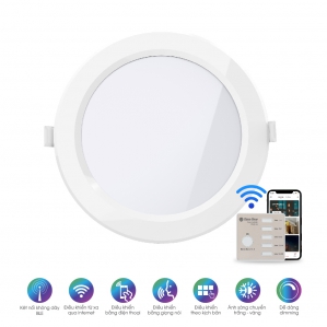 Đèn LED panel tròn thông minh PT04 bluetooth 110/7W