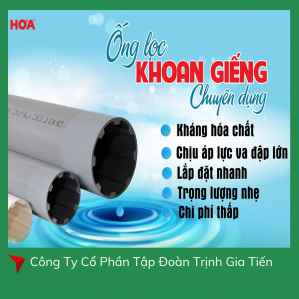  Ống lọc nhựa uPVC