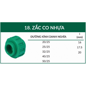 ZẮC CO NHỰA