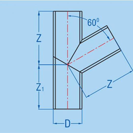 CHỮ T 60 ĐỘ - PHỤ TÙNG GIA CÔNG TỪ ỐNG