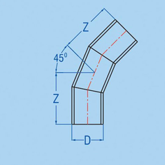 CO 45 ĐỘ - PHỤ TÙNG GIA CÔNG TỪ ỐNG