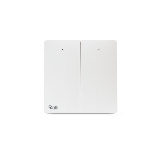 Công tắc không pin không dây 2 chiều CT2C V2 2 nút bấm