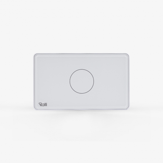 Công tắc cảm ứng thông minh bluetooth chữ nhật 1 nút bấm