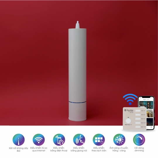 Đèn LED thả trần thông minh TTR01 bluetooth 12W