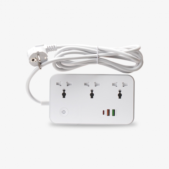 Ổ cắm kéo dài thông minh wifi tích hợp ổ cắm usb OC08